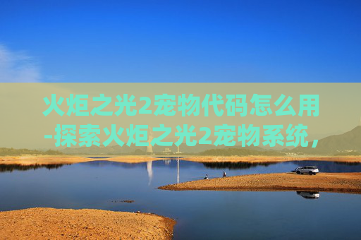 火炬之光2宠物代码怎么用-探索火炬之光2宠物系统，解锁你的游戏伙伴