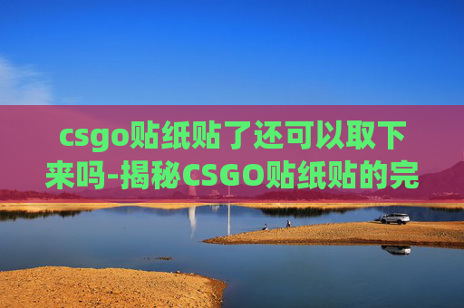 csgo贴纸贴了还可以取下来吗-揭秘CSGO贴纸贴的完美移除技巧 csgo贴纸贴了还可以取下来吗-揭秘CSGO贴纸贴的完美移除技巧