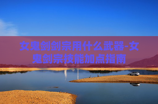 女鬼剑剑宗用什么武器-女鬼剑宗技能加点指南