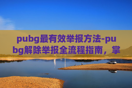 pubg最有效举报方法-pubg解除举报全流程指南，掌握正确方法避免处罚