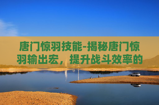 唐门惊羽技能-揭秘唐门惊羽输出宏，提升战斗效率的秘诀