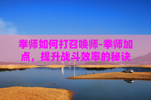 拳师如何打召唤师-拳师加点，提升战斗效率的秘诀