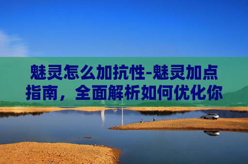 魅灵怎么加抗性-魅灵加点指南，全面解析如何优化你的精灵战斗