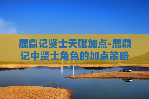 鹿鼎记贤士天赋加点-鹿鼎记中贤士角色的加点策略