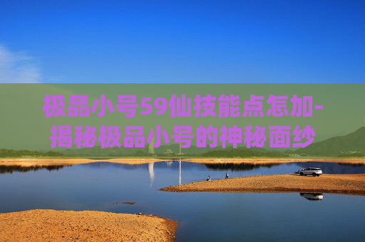 极品小号59仙技能点怎加-揭秘极品小号的神秘面纱
