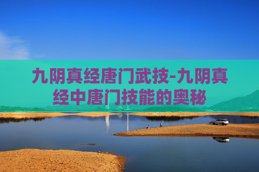 九阴真经唐门武技-九阴真经中唐门技能的奥秘